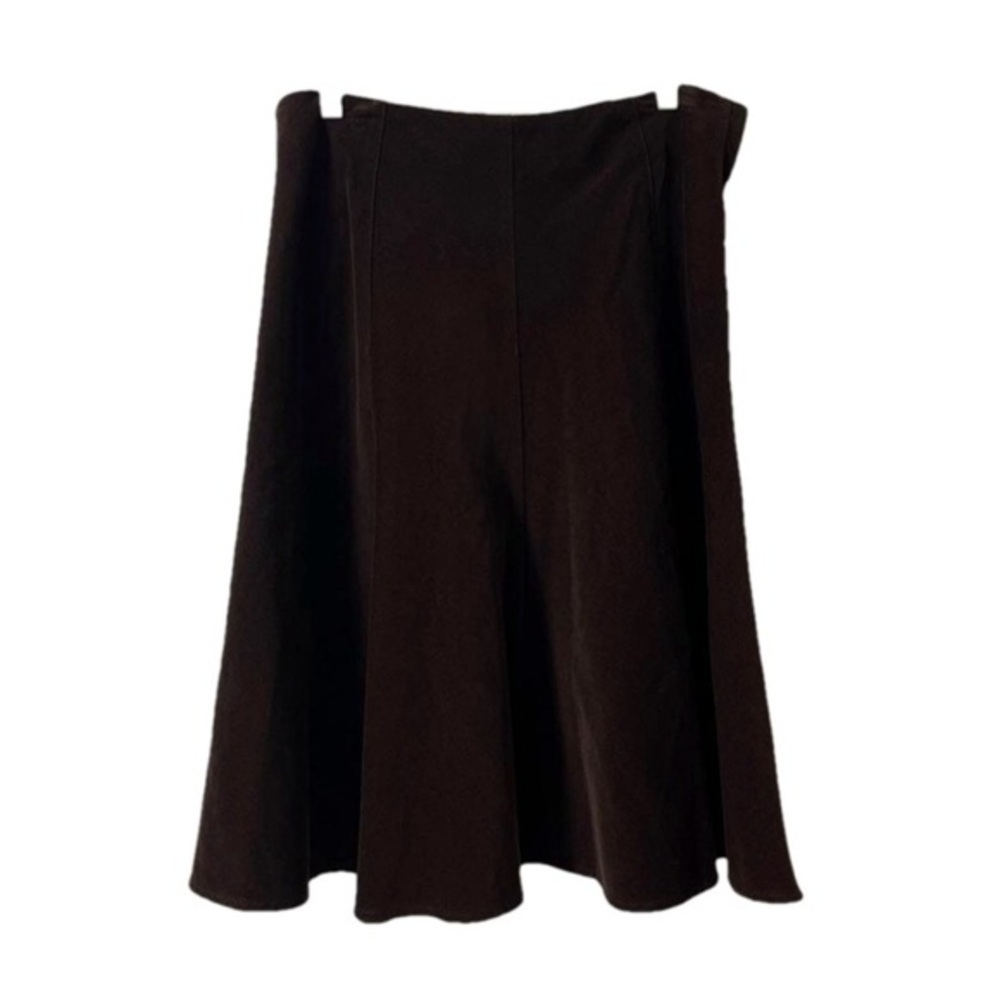 ⭐️ Jones New York Brown ribbed skirt- size 8